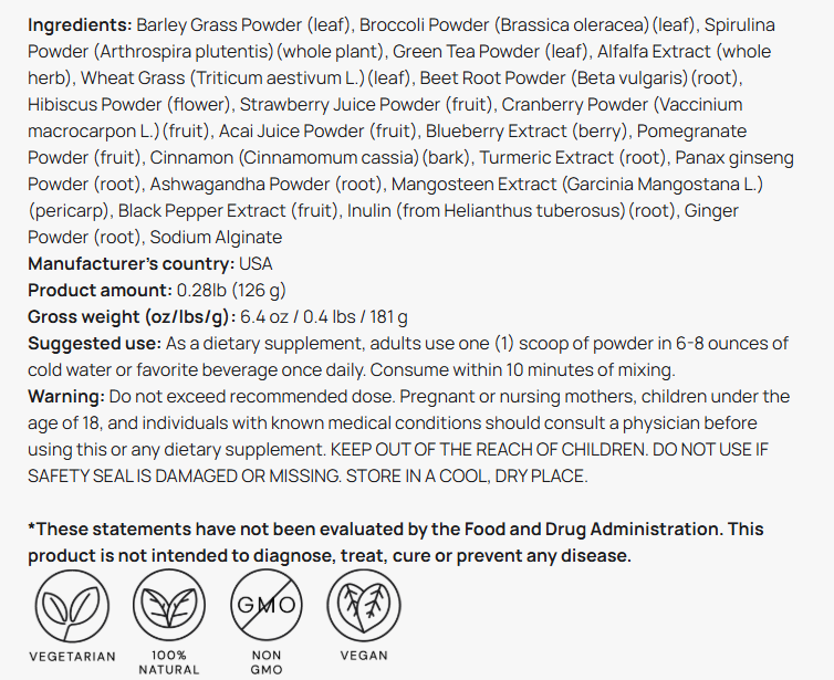 Daily Greens | Plant-Powered Nutrition.